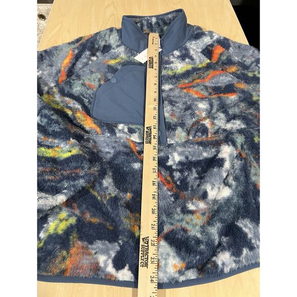 LIVI Crop Snap-Up Sherpa Pullover for Lane Bryant Size 18/20 NWT MSRP 99.95 - Picture 8 of 9